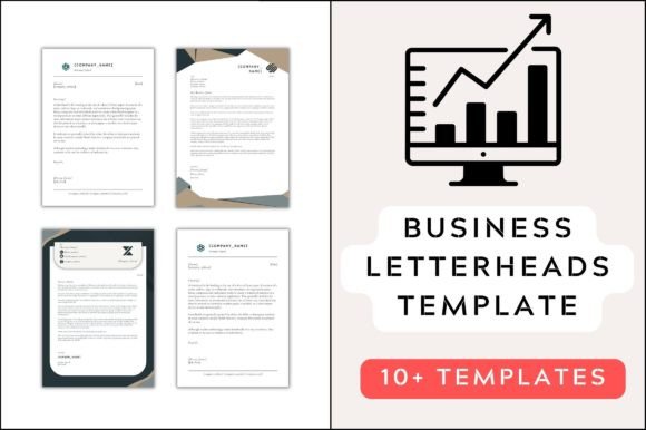 10 Premium Business Letterheads
