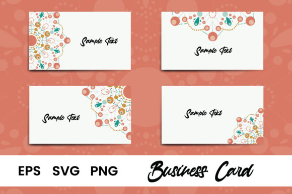 Business Card Vintage Mandala