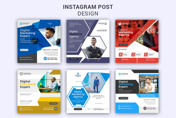 Business Social Media Post: Graphics and Print Templates