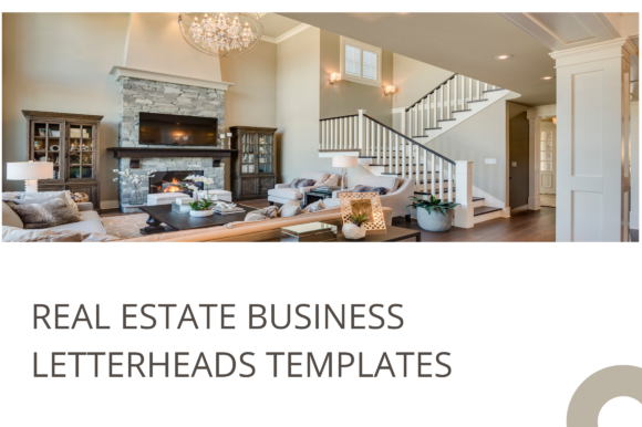 Premium Realtor Letterhead Templates: Graphics & Print Templates