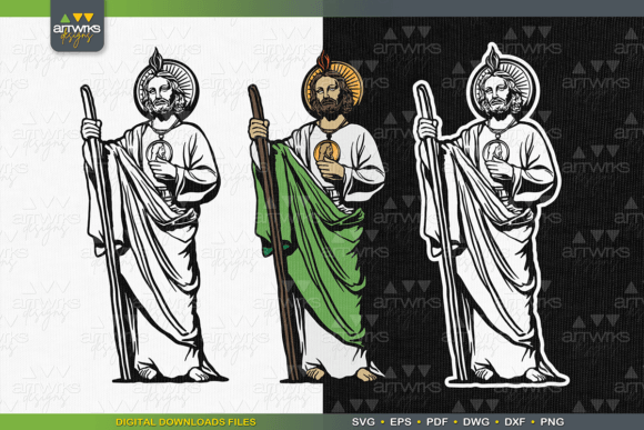 St JUDE THADDEUS Graphics & Print Templates